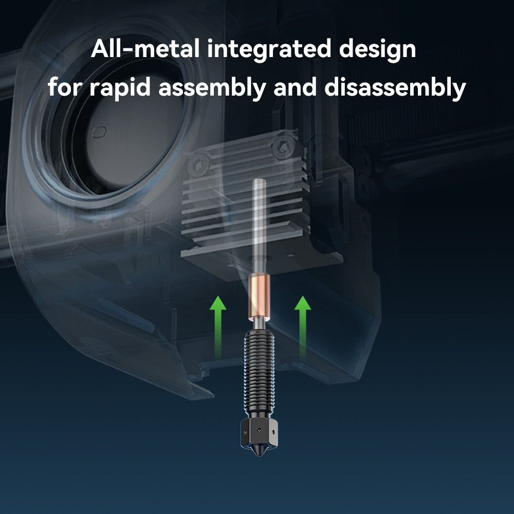 K2-Serie/ Creality Hi E3D Obxidian™ Hochdurchsatz-Düsenset