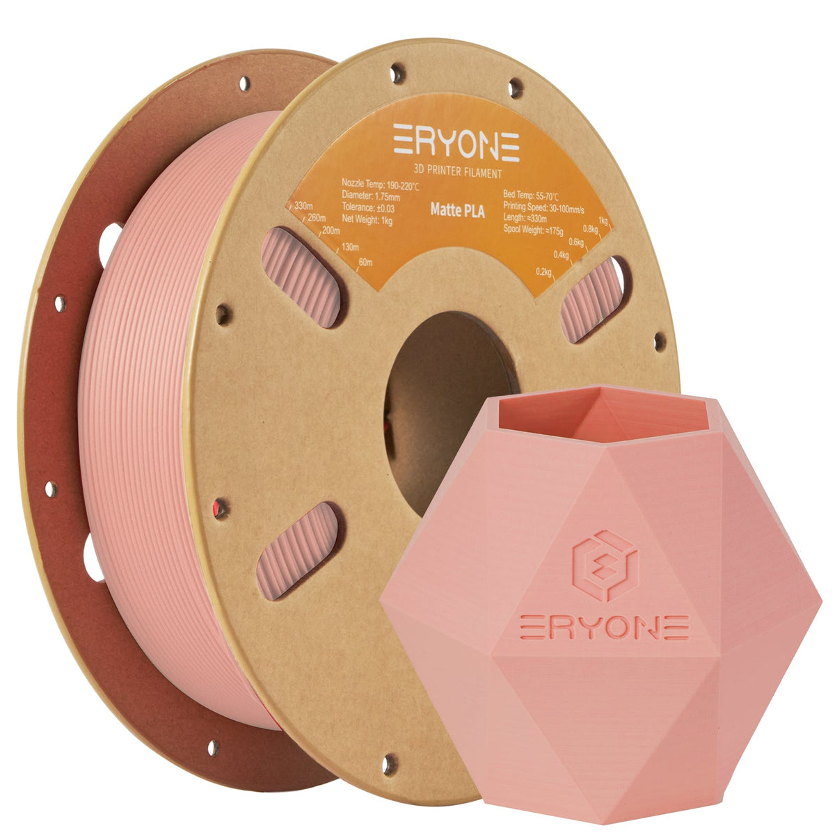 Eryone PLA Matt – 1,75 mm, 1 kg – Hautfarben