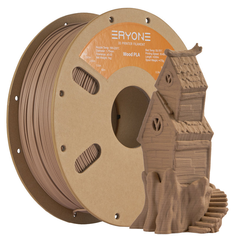 Eryone PLA Holzoptik – 1,75 mm, 1 kg – Deep