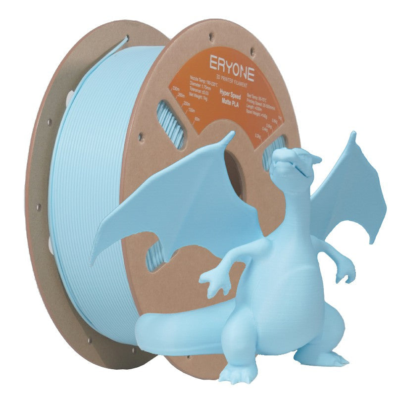 Eryone PLA Matt – 1,75 mm, 1 kg – High-Speed – Eis Blau