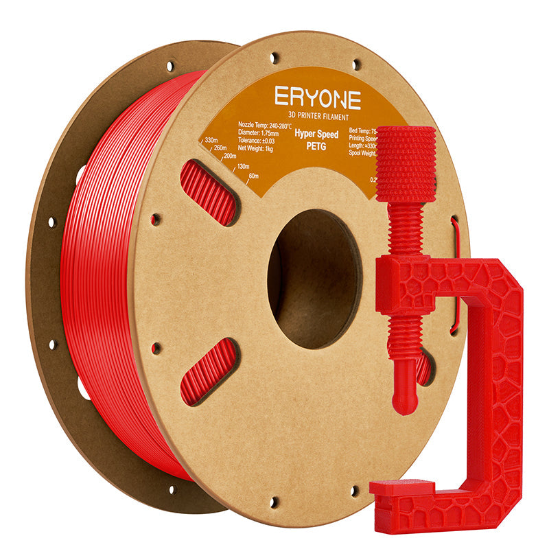 Eryone PETG und PETG-CF – 1,75 mm, 1 kg – High-Speed – Rot
