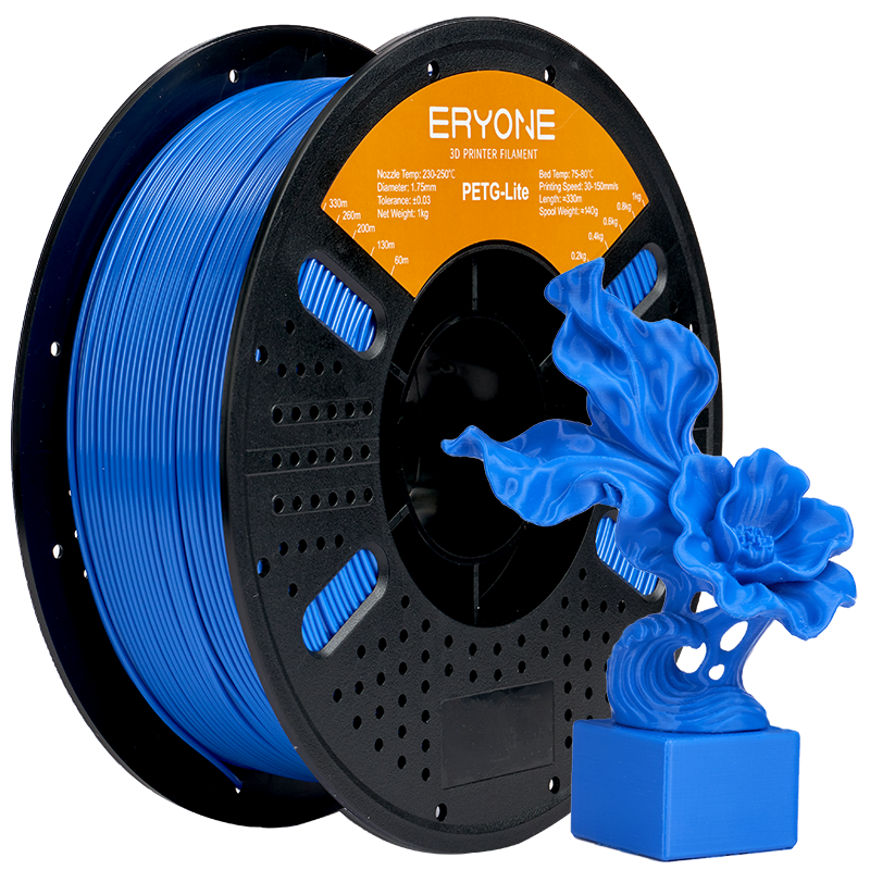 Eryone PETG Lite – 1,75 mm, 1 kg – PETG – Lite – Blau