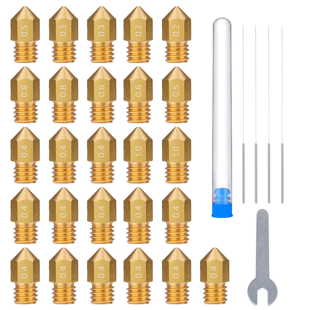 Elegoo Multi-Size-Messingdüsen-Kit