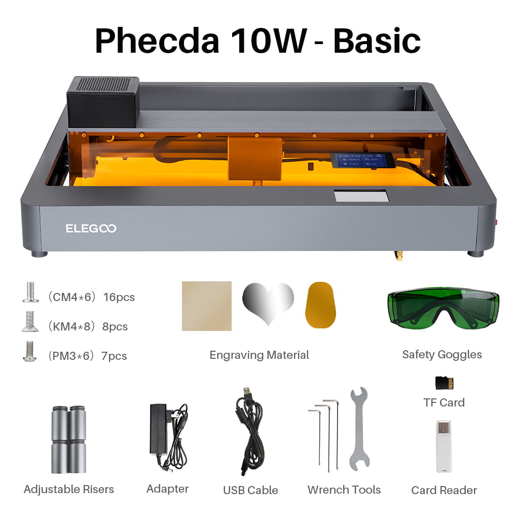 Elegoo Phecda Lasergravierer und -schneider