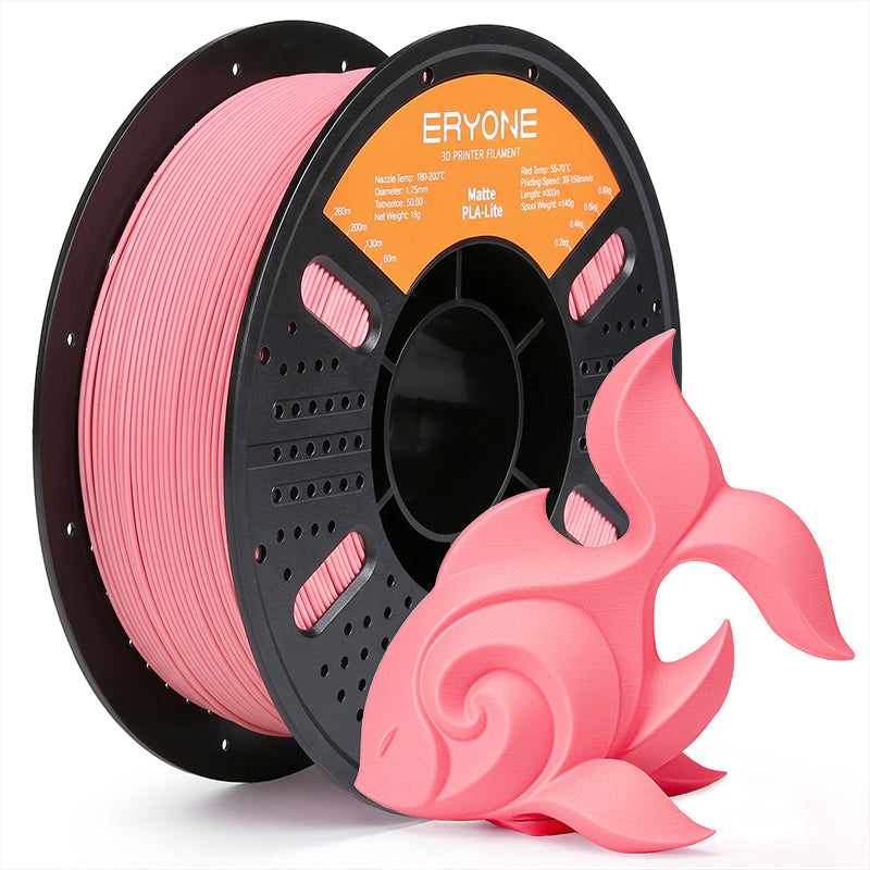 Eryone PLA Lite Matt – 1,75 mm, 1 kg – PLA Lite Matt – Rosa