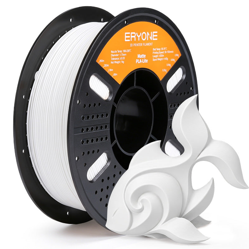 Eryone PLA Lite Matt – 1,75 mm, 1 kg – PLA Lite Matt – Weiß