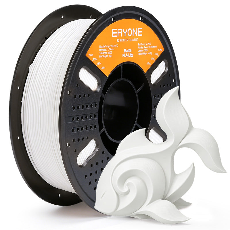 Eryone PLA Lite Matt – 1,75 mm, 1 kg – PLA Lite Matt – Dancing Weiß