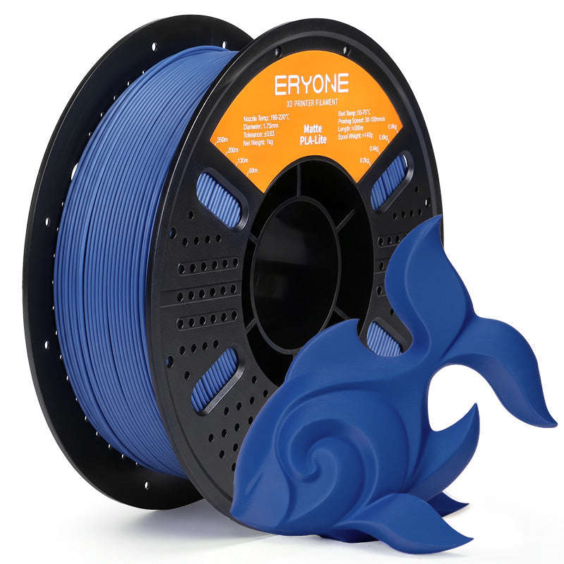 Eryone PLA Lite Matt – 1,75 mm, 1 kg – PLA Lite Matt – Classic Blau