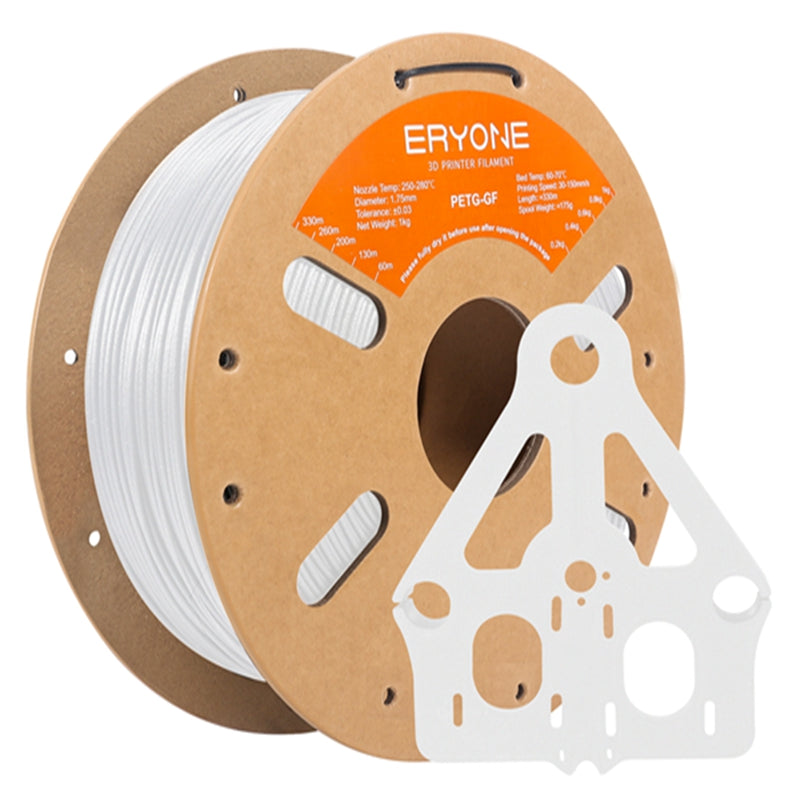 Eryone PETG-GF glasfaserverstärkt – 1,75 mm, 1 kg – Weiß