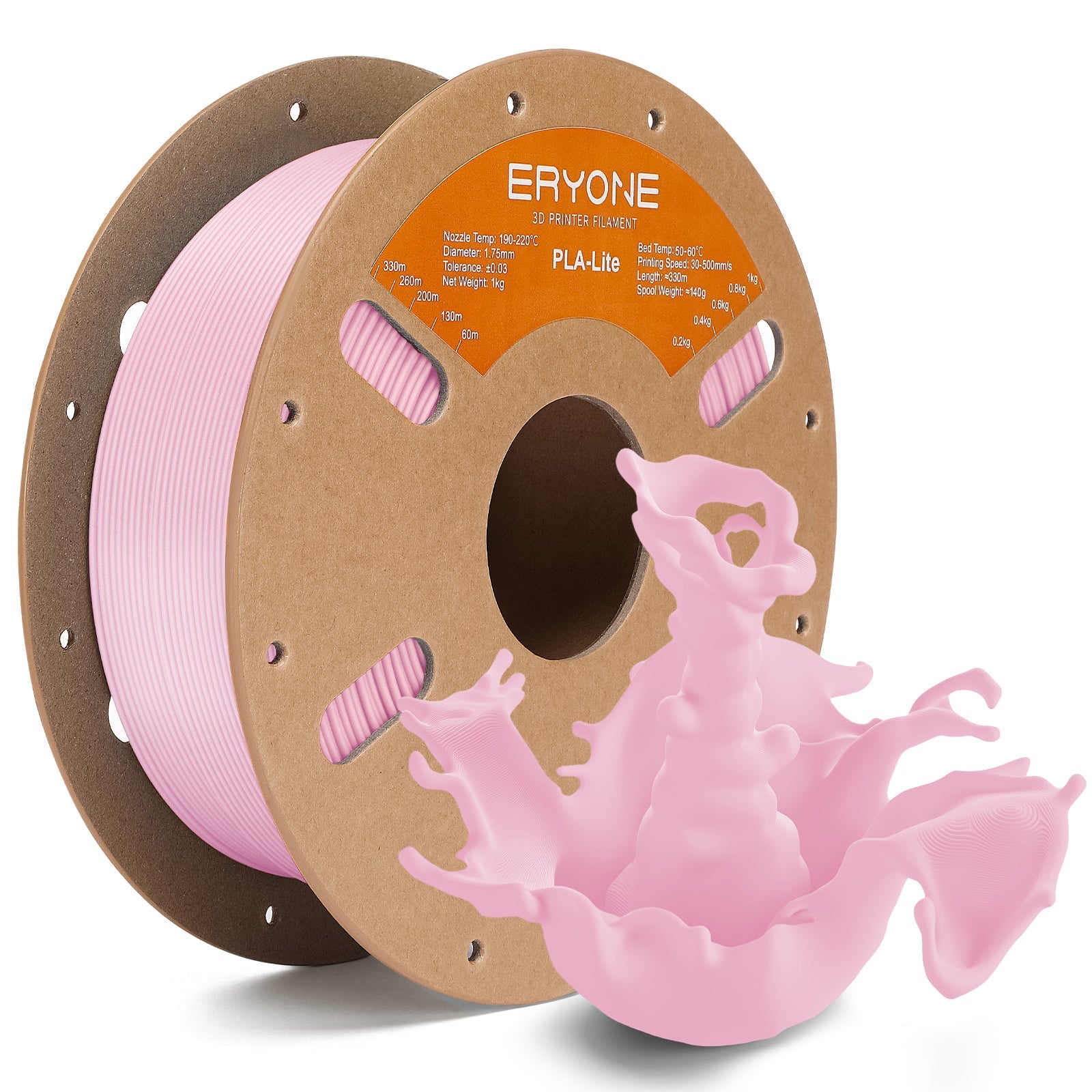 Eryone PLA Lite – 1,75 mm, 1 kg – Hell Rosa