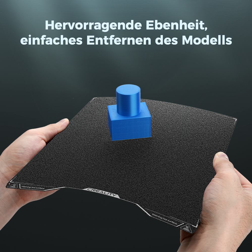Creality Hi doppelseitige schwarze strukturierte PEI-Bauplatte