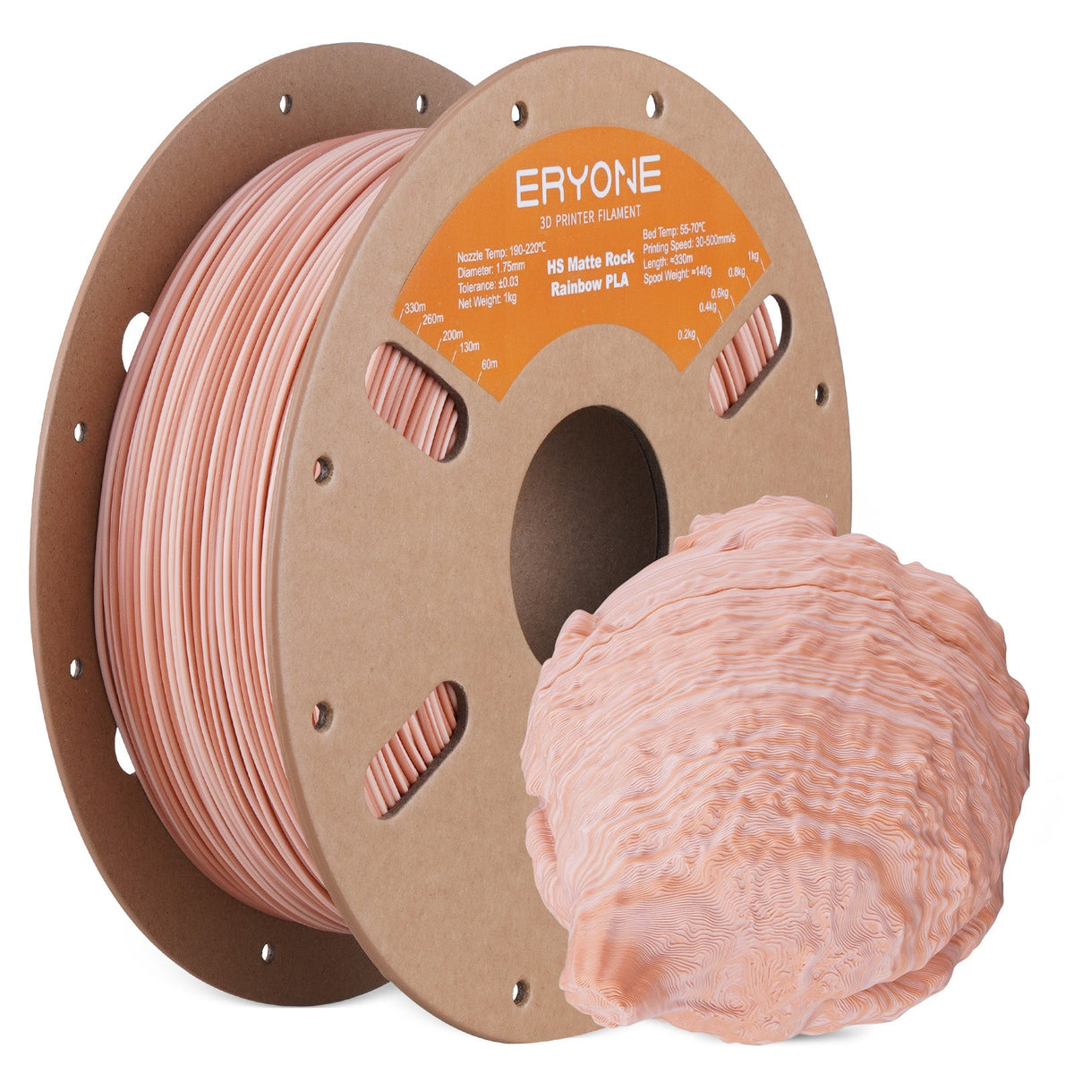 Eryone PLA Matt – 1,75 mm, 1 kg – High-Speed Twisted – Navajo Pottery Rot