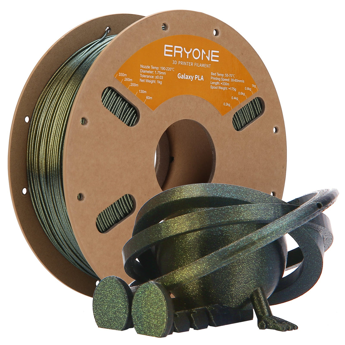 Eryone PLA Galaxy mit Glitzer – 1,75 mm, 1 kg – Omega Nebula