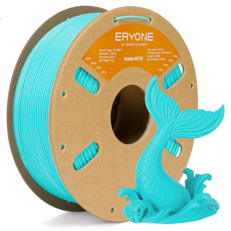 Eryone PETG Matt – 1,75 mm, 1 kg – PETG – Matt – Dunkel Blau