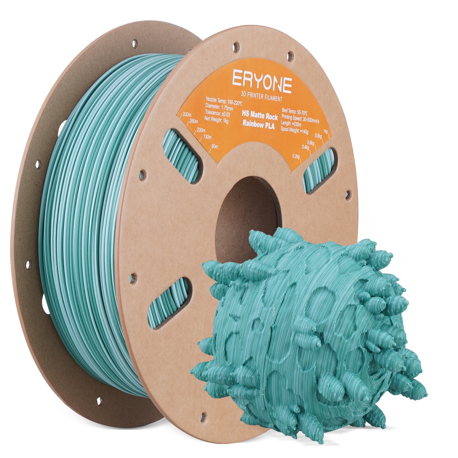 Eryone PLA Matt – 1,75 mm, 1 kg – High-Speed Twisted – Frost Minze