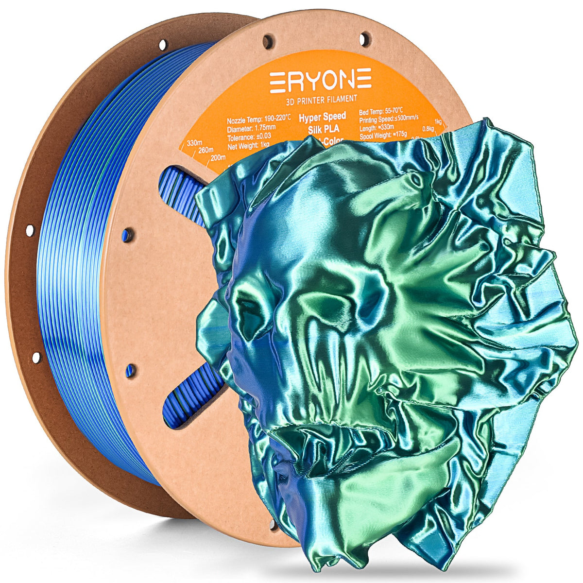 Eryone PLA Silk Zweifarbig – 1,75 mm, 1 kg