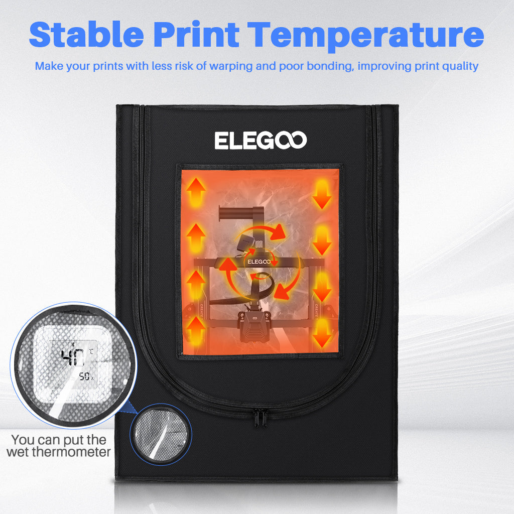 Elegoo 3D-Drucker-Gehäuse für Neptune 2/2D/2S/3/3 Pro/4/4 Pro