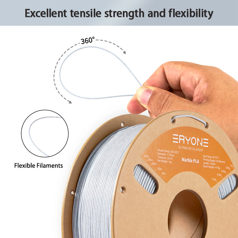 Eryone PLA Marmoroptik – 1,75 mm, 1 kg