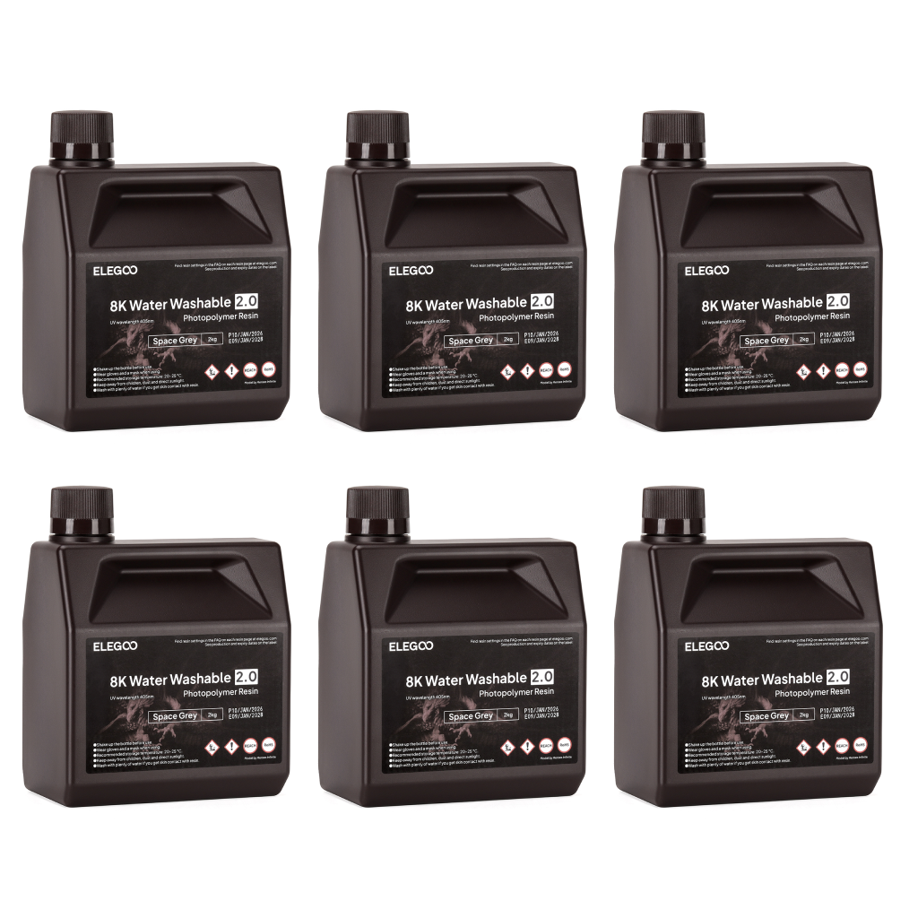 Elegoo 8K Wasserwaschbares Harz V2.0 – 12 kg