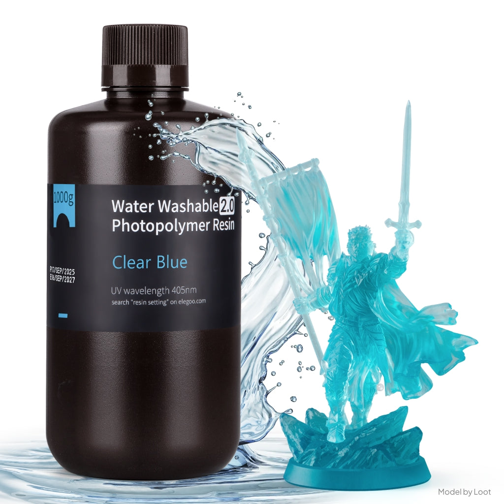 Elegoo Wasserwaschbares Harz V2.0 – 1 kg