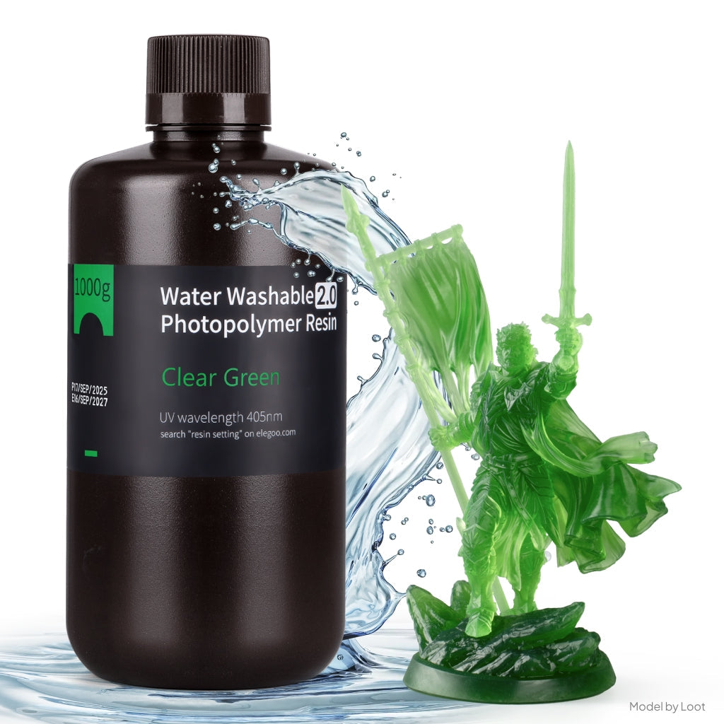 Elegoo Wasserwaschbares Harz V2.0 – 1 kg
