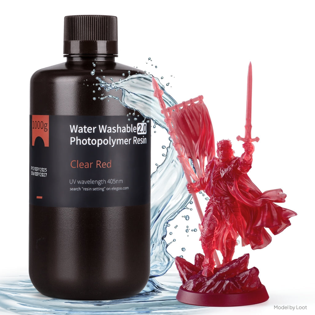 Elegoo Wasserwaschbares Harz V2.0 – 1 kg