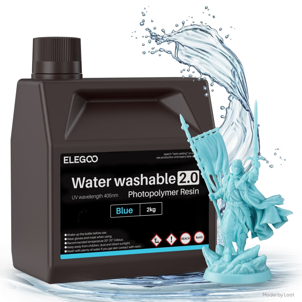Elegoo Wasserwaschbares Harz V2.0 – 1 kg