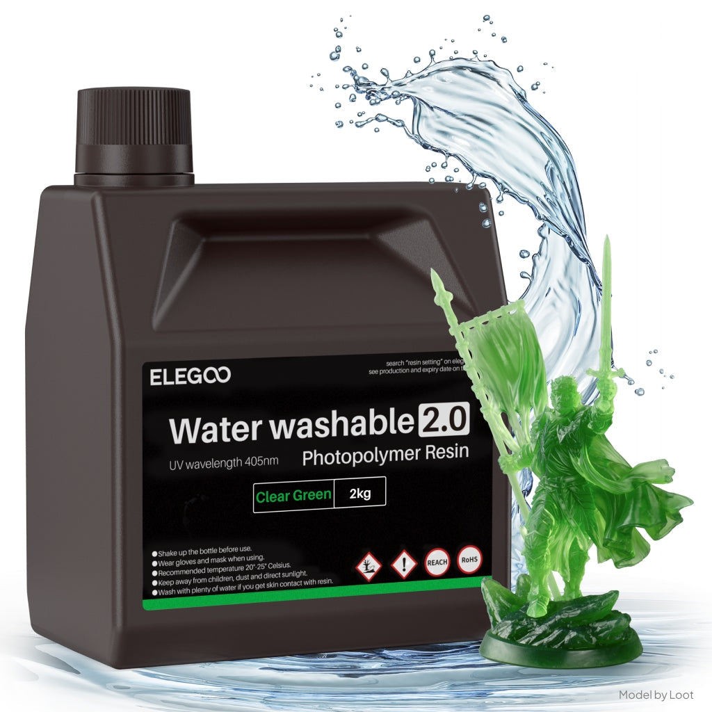 Elegoo Wasserwaschbares Harz V2.0 – 1 kg