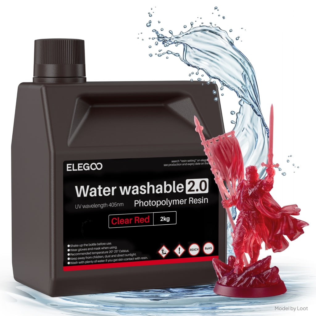 Elegoo Wasserwaschbares Harz V2.0 – 1 kg