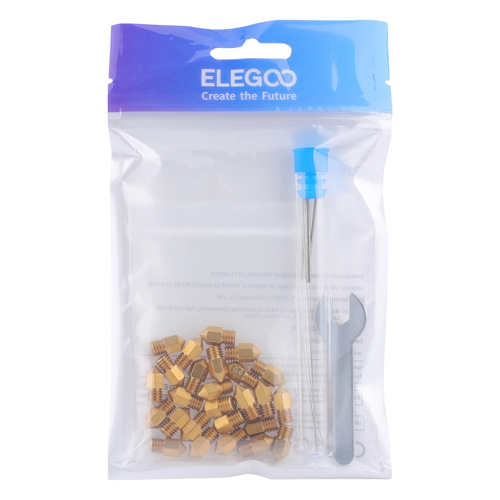 Elegoo 0,4MM Messing-Düsensatz