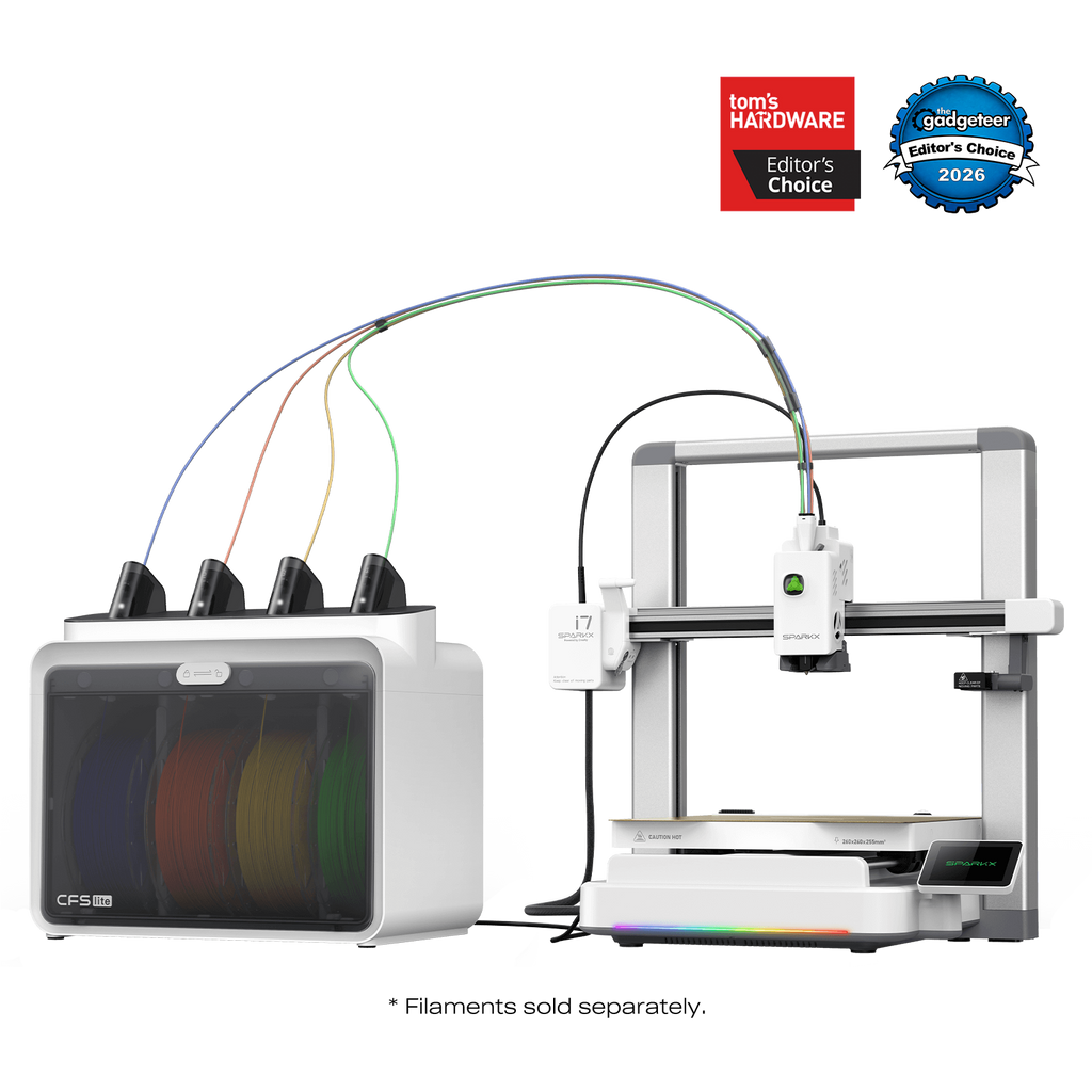Creality SPARKX i7 3D-Drucker, i7 Farb-Combo (i7 Einzelmodell + CFS Lite)