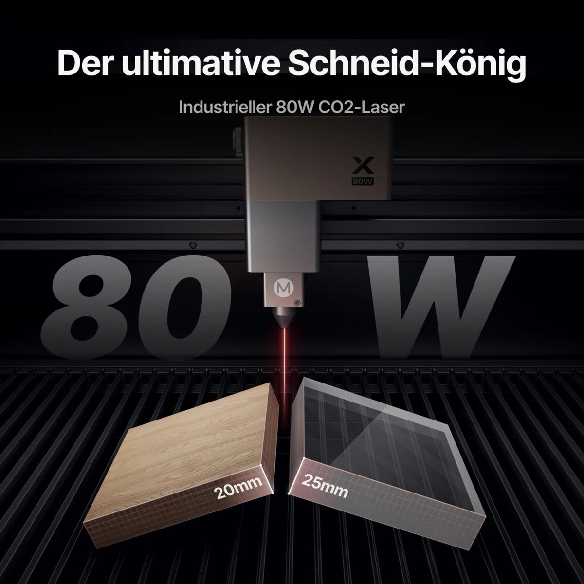 xTool P3 Lasergravierer, Laserklasse 1 und 4, Produktbild 2