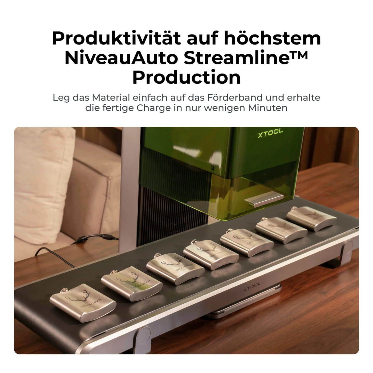 xTool Förderband, Ansicht 3