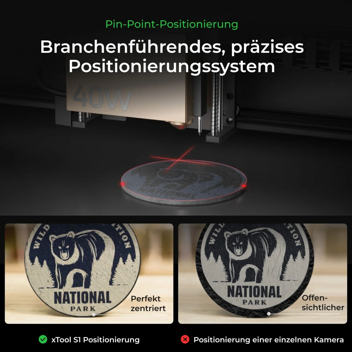 xTool S1 40W Lasergravierer, Laserklasse 1, Produktbild 3