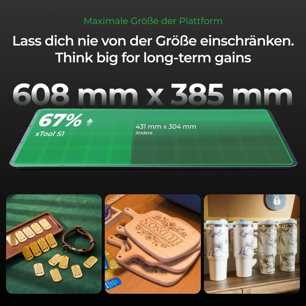 xTool S1 40W Lasergravierer, Laserklasse 1, Produktbild 4