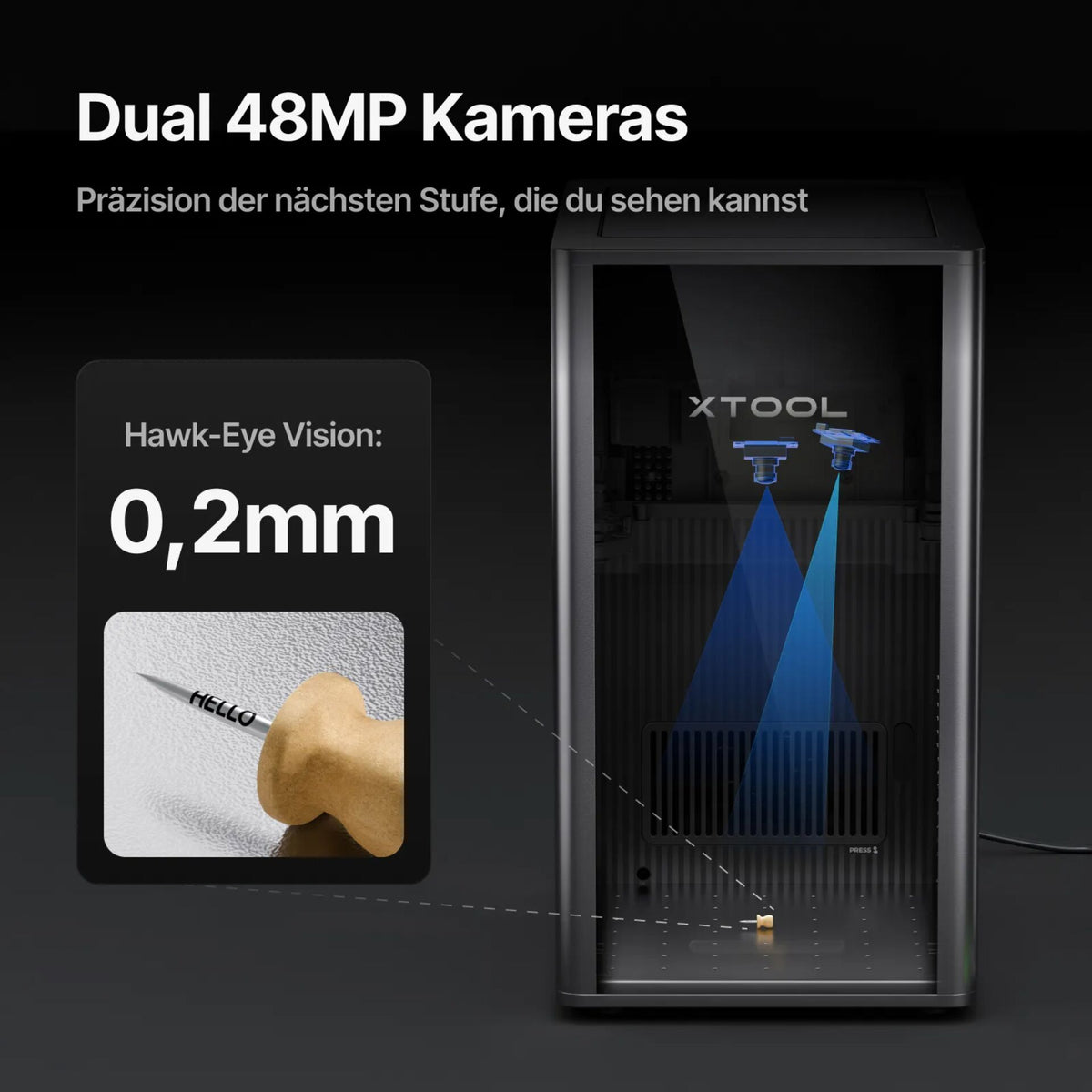 xTool F2 Ultra Lasergravierer, Laserklasse 4, Produktbild 3