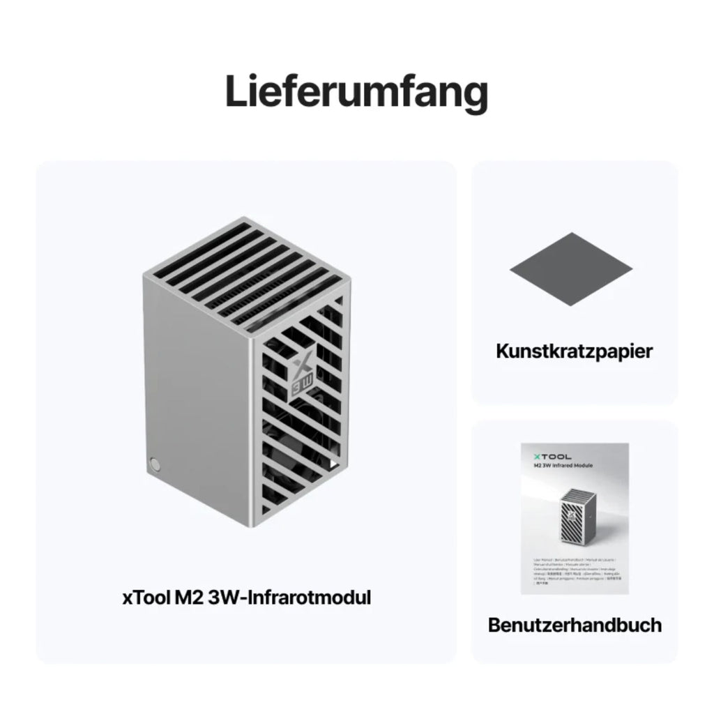 xTool Infrarot-Lasermodul, Ansicht 2