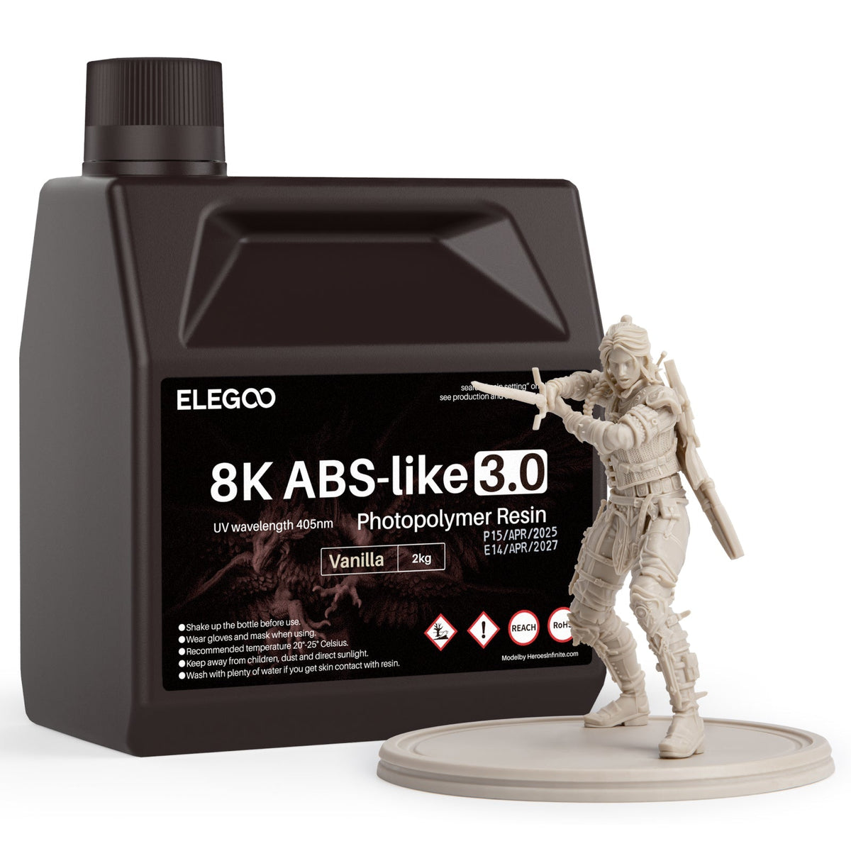 Elegoo 8K ABS-ähnliches Harz V3.0 – 2 kg