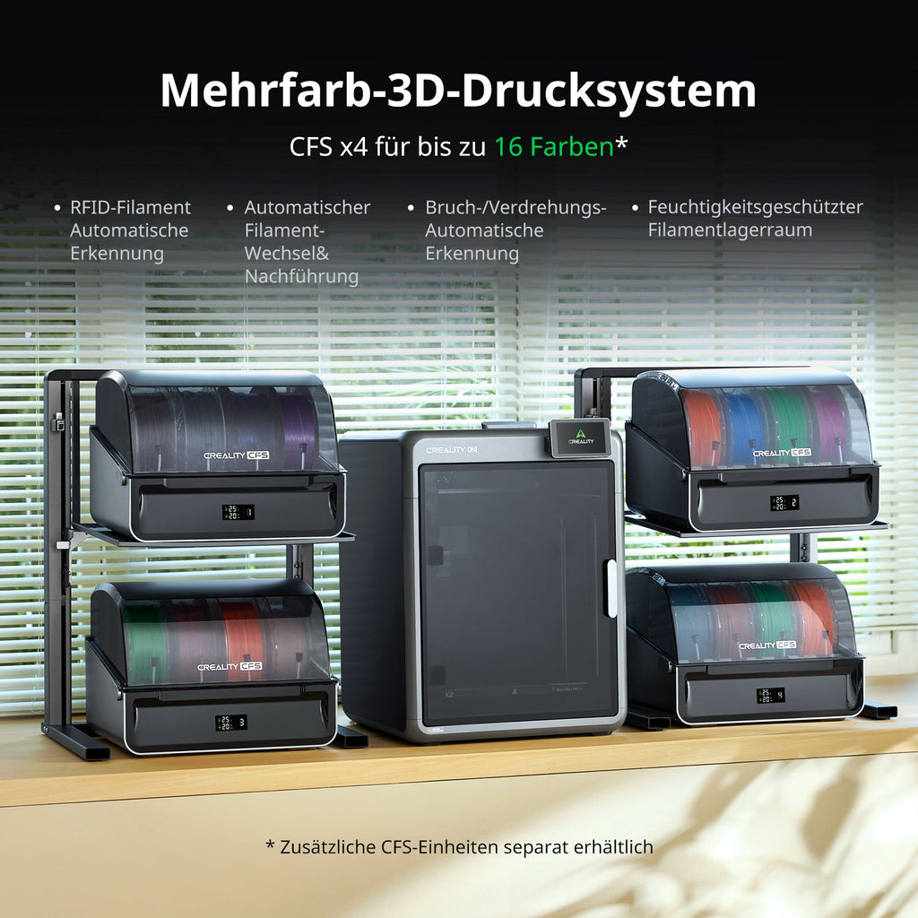 Creality K2 Combo Multicolor-Flaggschiff-3D-Drucker
