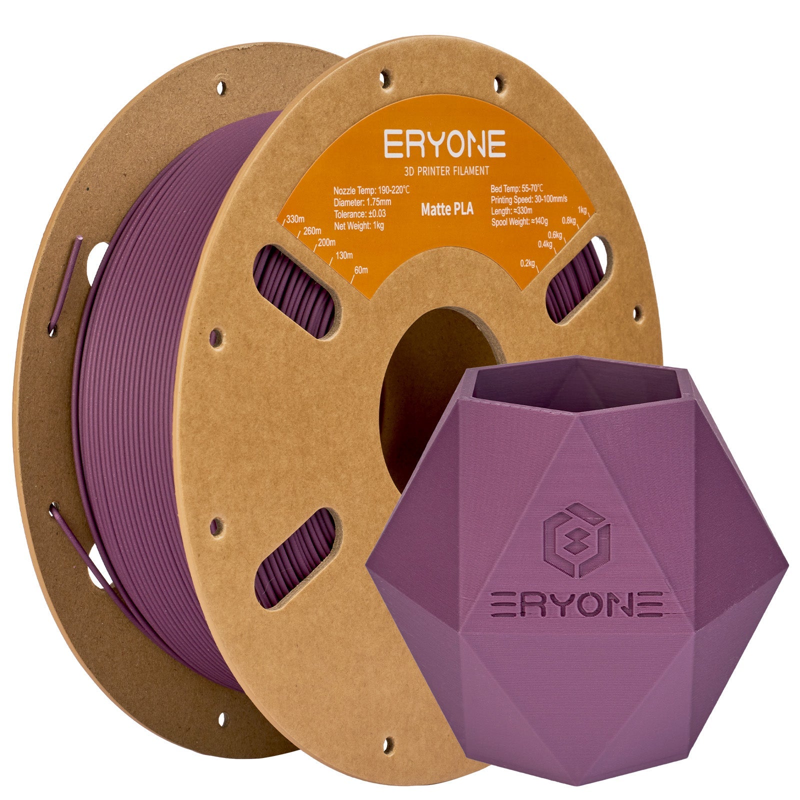 Eryone PLA Matt – 1,75 mm, 1 kg – PLA Matt – Fig