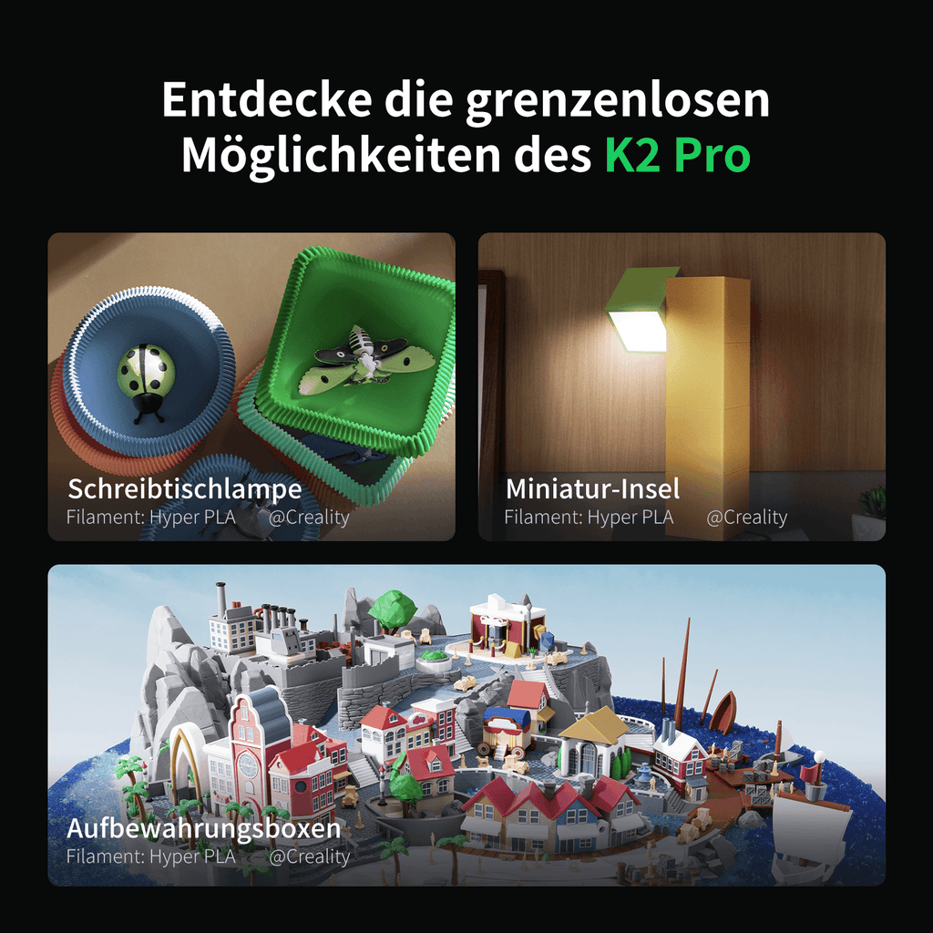 Creality K2 Pro Combo Multicolor-Flaggschiff-3D-Drucker