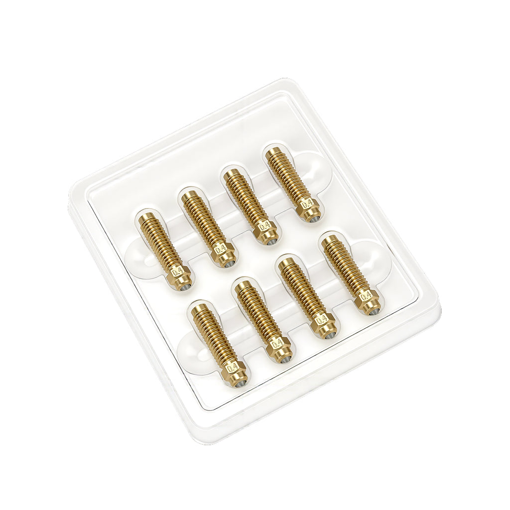 Elegoo 0,4mm Messing-Düsensatz aus gehärtetem Stahl für Centauri Carbon-Serie