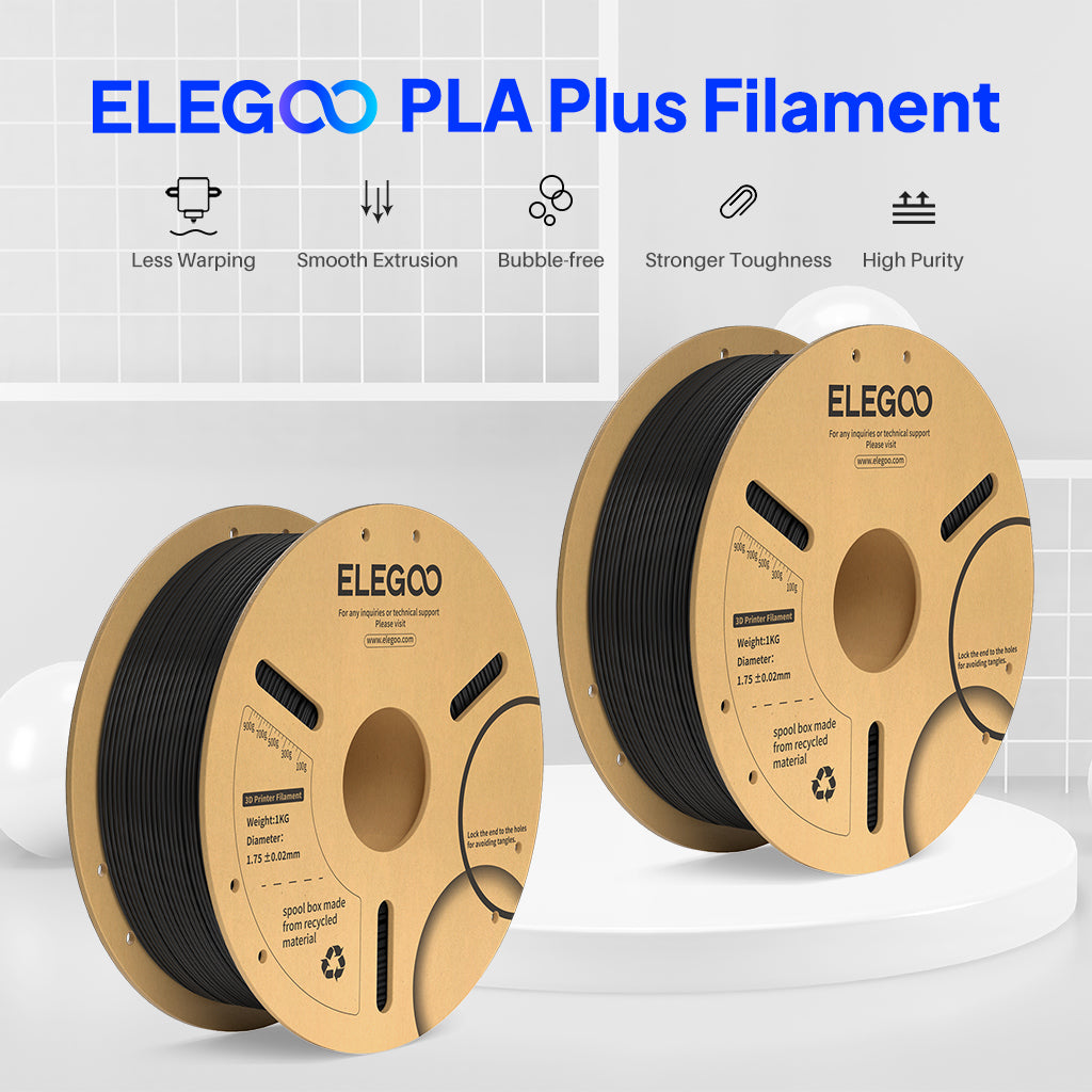 Elegoo PLA Plus – 1,75 mm, 10 kg