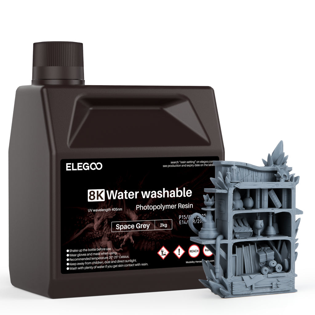 Elegoo 8K Wasserabwaschbares Harz – 2 kg