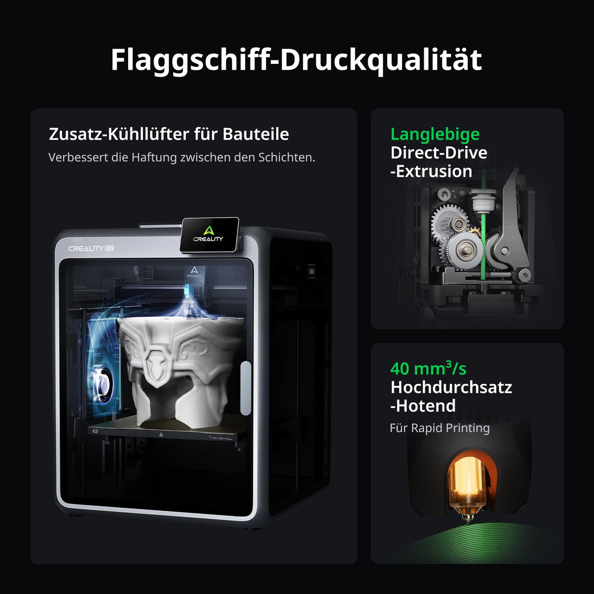 Creality K2 Combo Multicolor-Flaggschiff-3D-Drucker