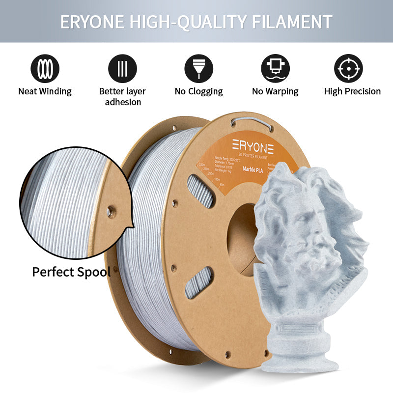 Eryone PLA Marmoroptik – 1,75 mm, 1 kg