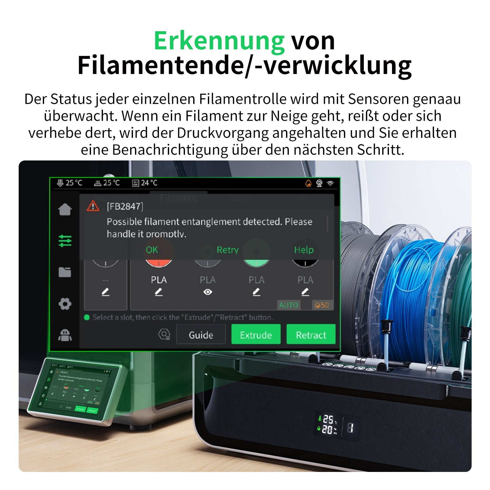 Creality CFS-C Mehrfarben-Kit