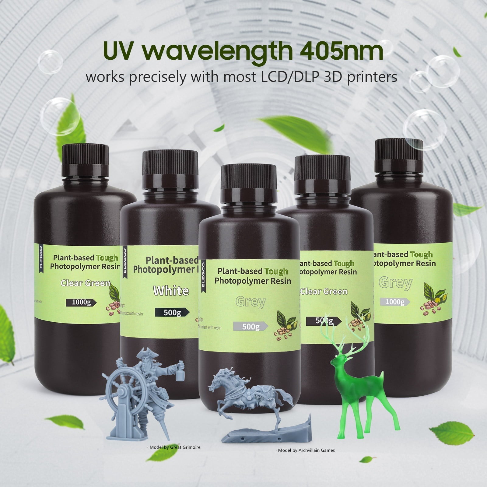 Elegoo Harz auf Pflanzenbasis – 1 kg