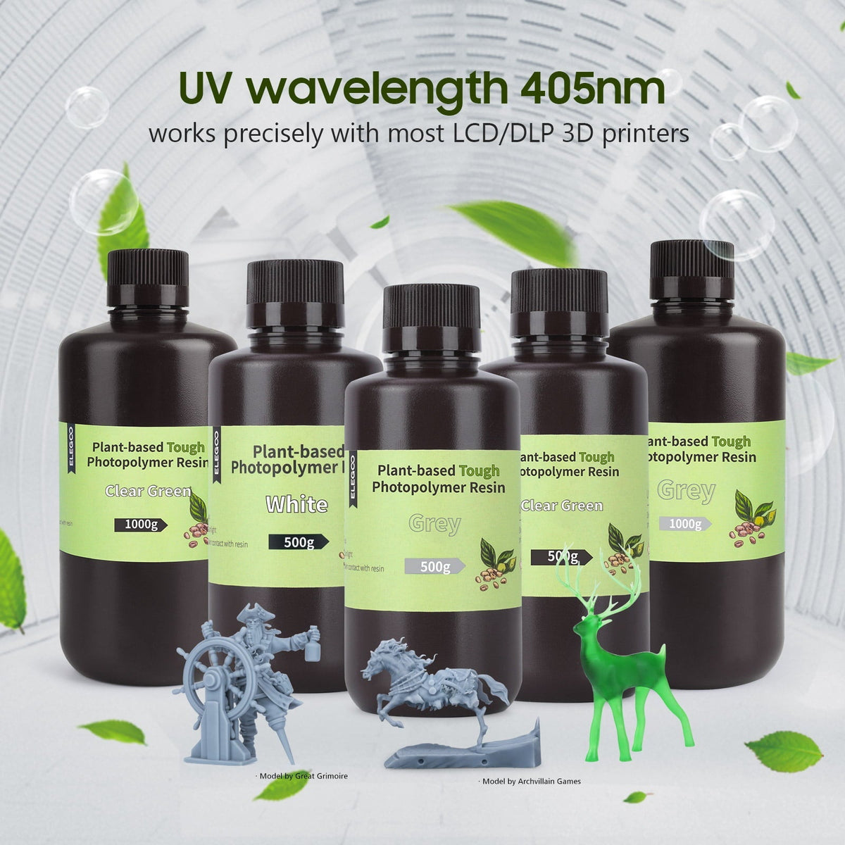 Elegoo Harz auf Pflanzenbasis – 2 kg