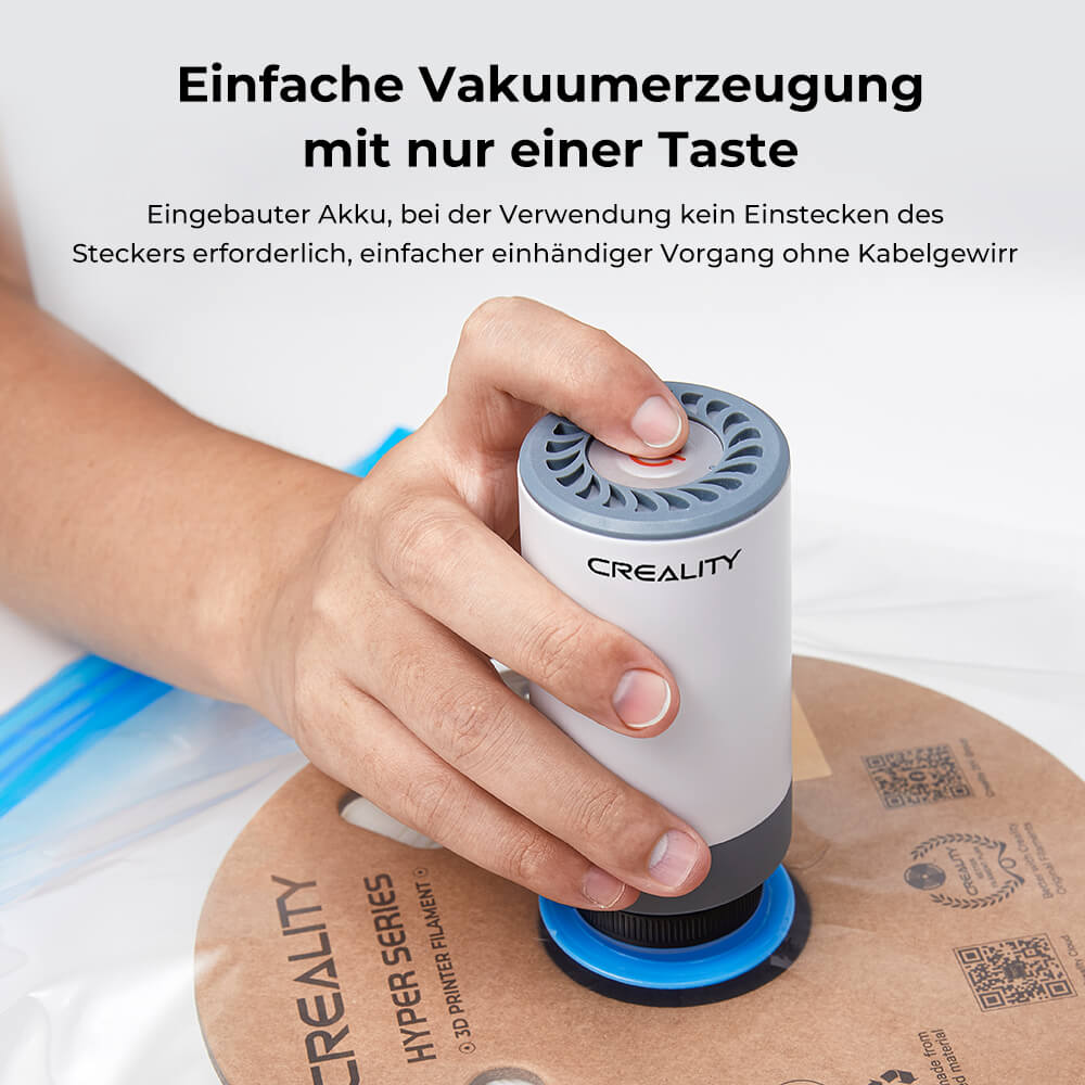 Creality 3D-Drucker Filament Vakuum Aufbewahrungsset